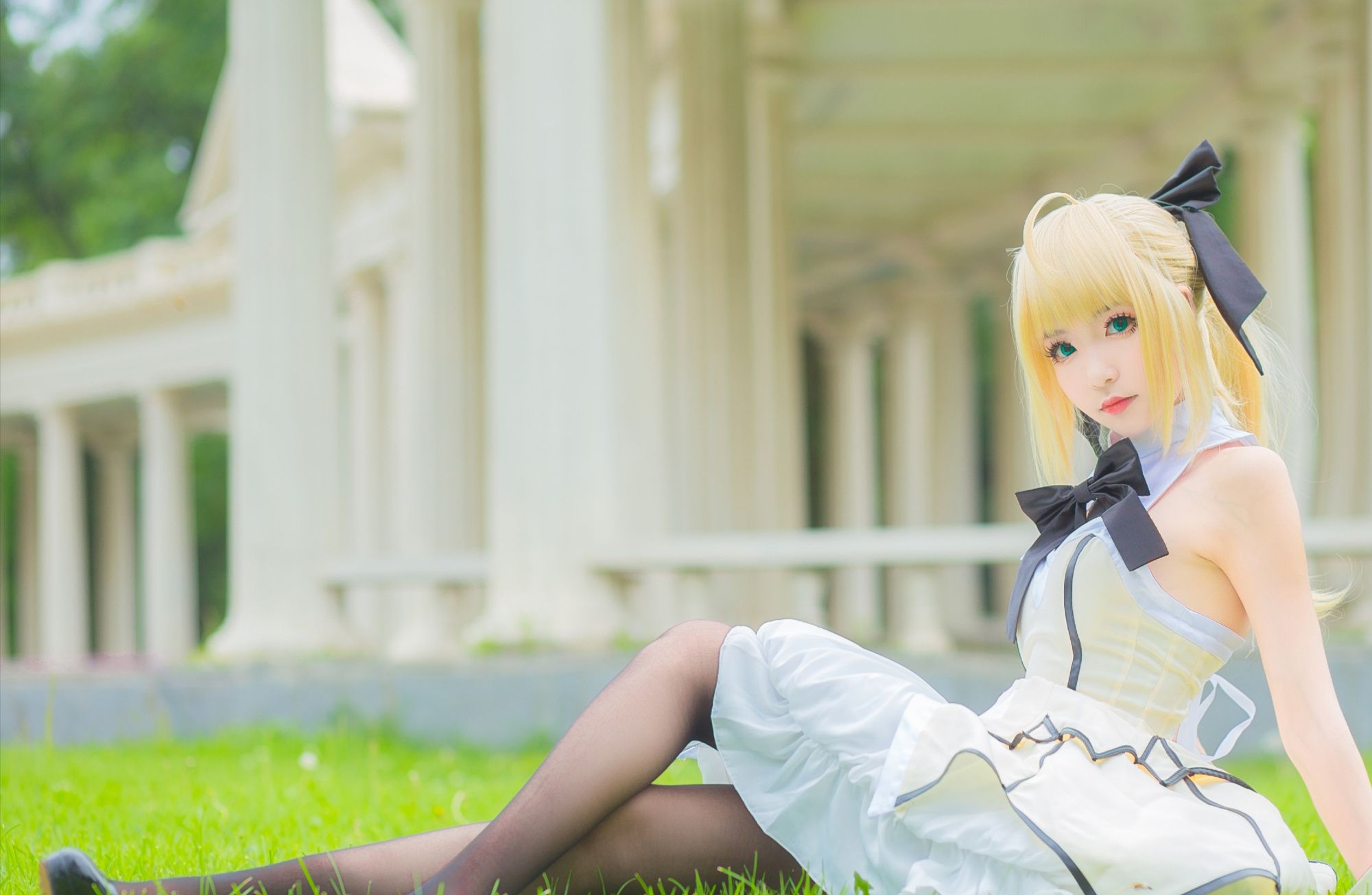 cosplay:这八位saber是同一coser,喜欢图六的"白丝"吾王,你呢