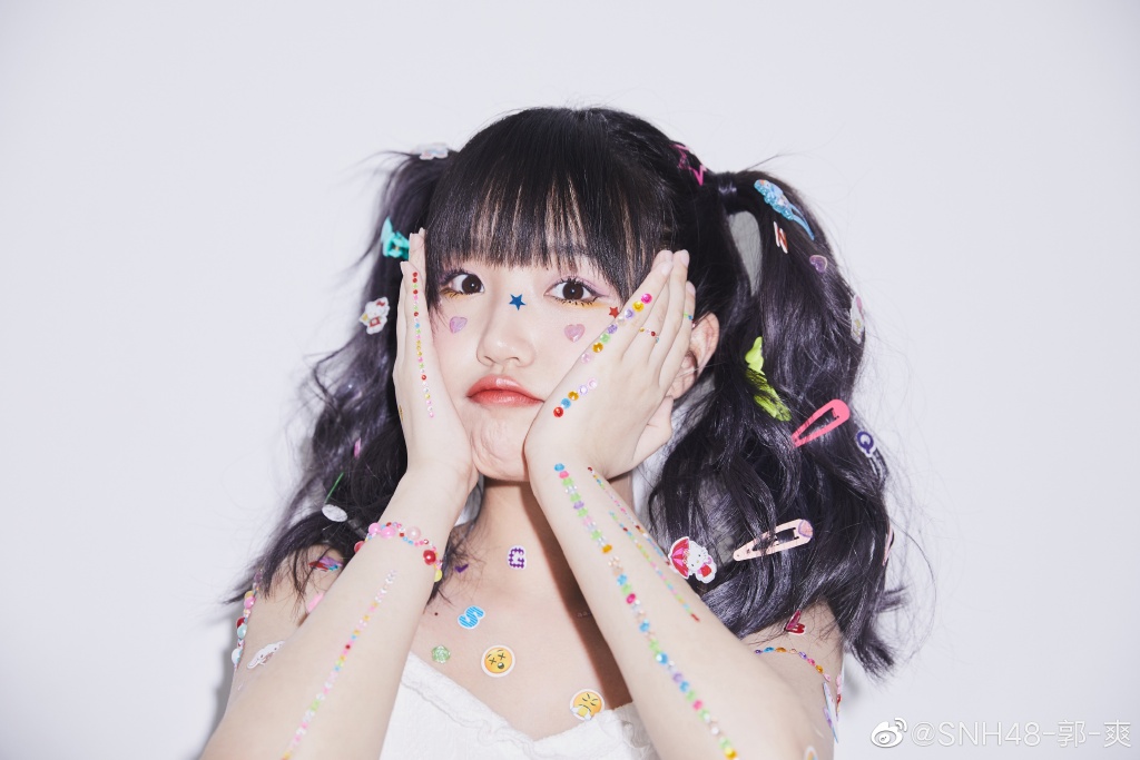 偶像美少女snh48郭爽20岁迷人写真美照