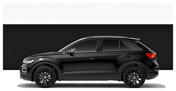 大众探歌推出个性化黑色特别版里外都变得很黑适合低调出行