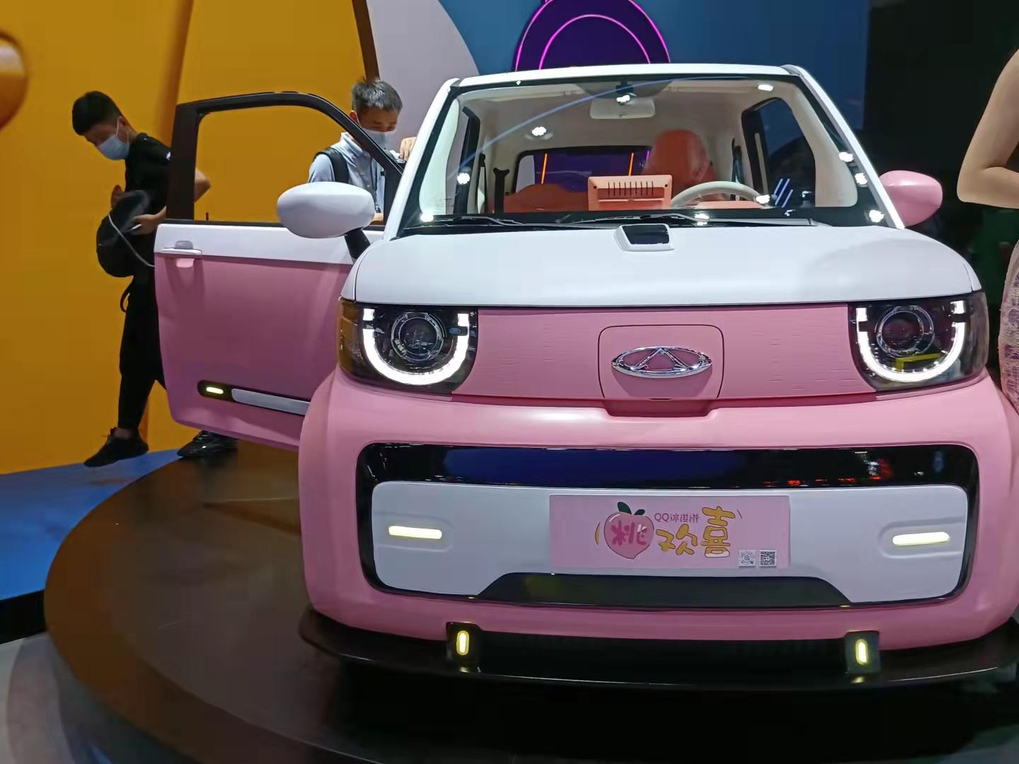 新车推荐|奇瑞qq冰淇淋桃欢喜版 讨你欢喜-新浪汽车