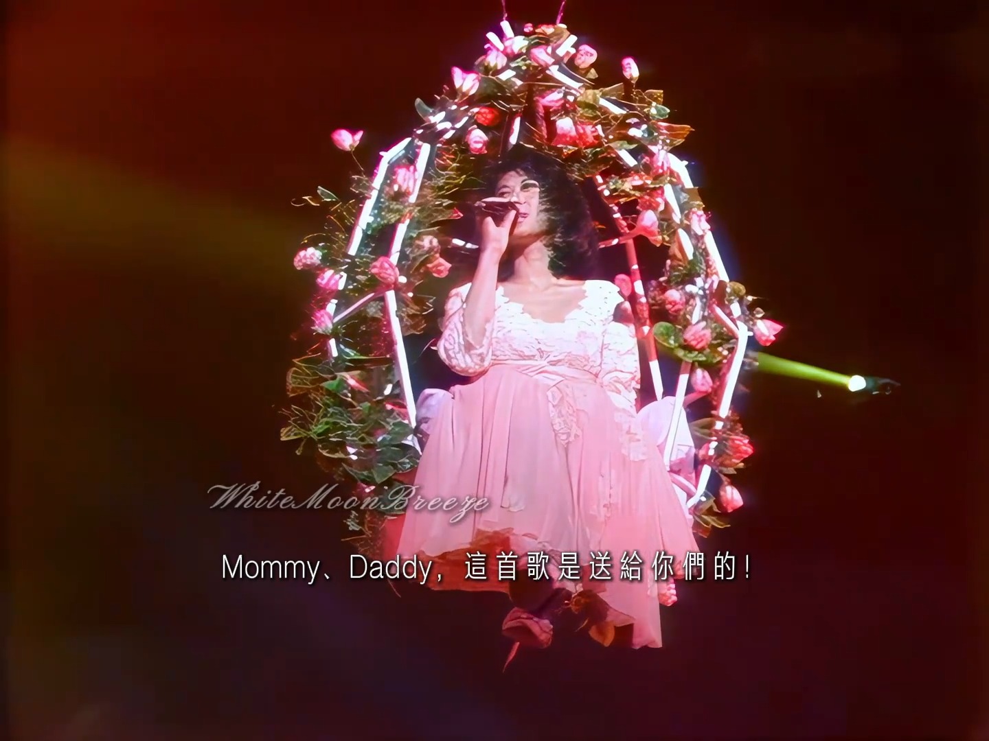 从天而降的美女送给妈妈爸爸的歌，就让千串祝福送给全天下的父母