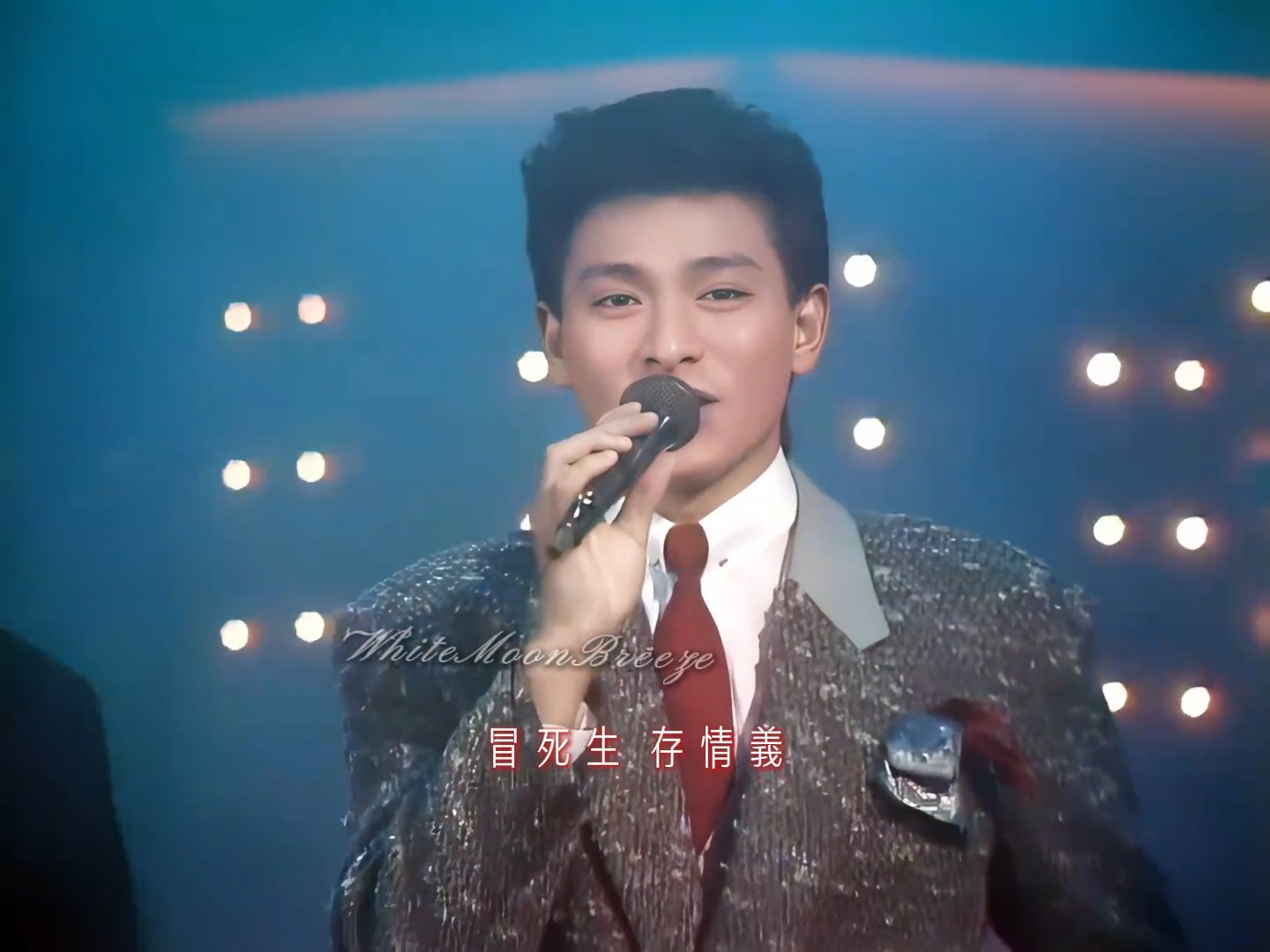 那一年他们风华正茂：下面有请两位靓仔刘德华梁朝伟为我们演唱！