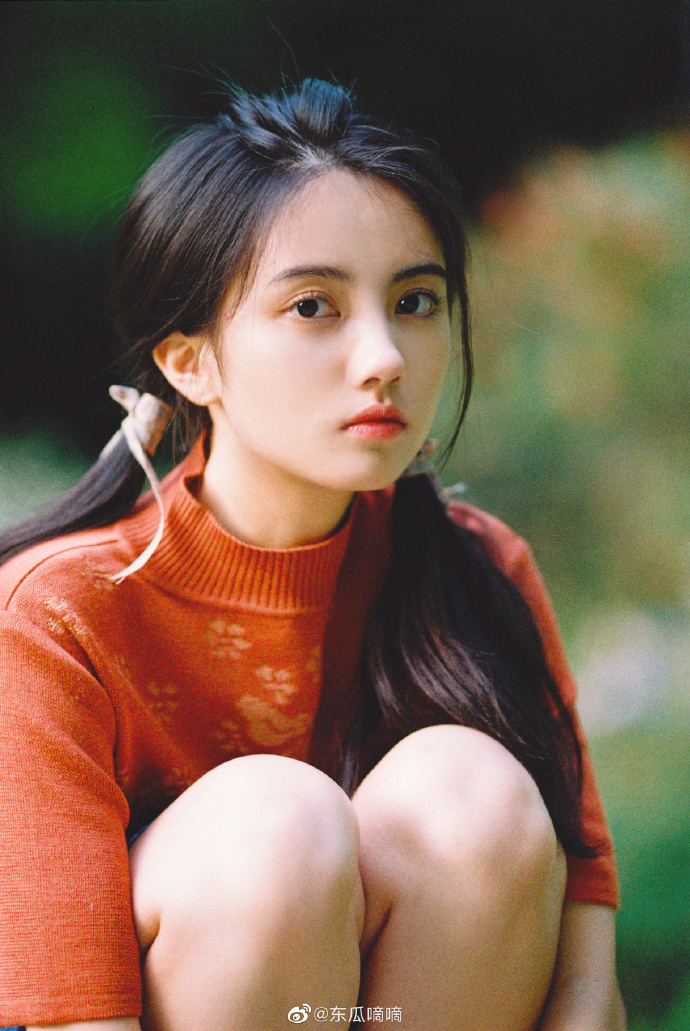 美女网红模特东瓜嘀嘀拍摄农村女孩写真美照_高清图集_新浪网