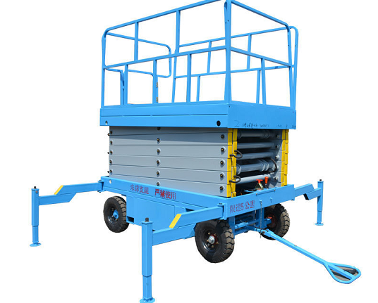 高空升降平台车为航空事业提供巨大帮助|平台车|探伤|高空作业_新浪