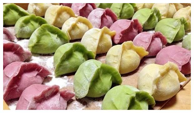 彩色饺子的做法