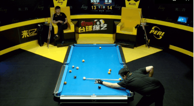 lcba中式台球预选赛张超1312险胜安宏宇延续胜利