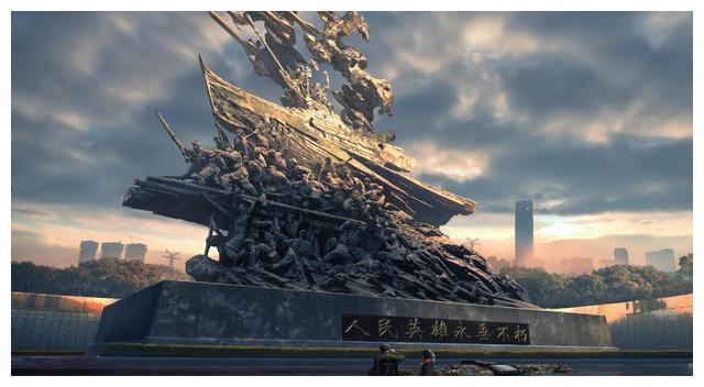 大神看《金刚川》后太激动,设计出50米雕像,网友建