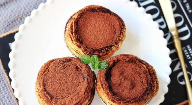 爆浆巧克力流心蛋挞,人见人爱,好吃不腻,大人小孩抢着吃