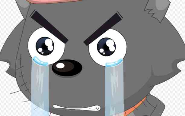 喜羊羊与灰太狼筐出胜利出现低级的穿帮镜头球胜狼变灰色了