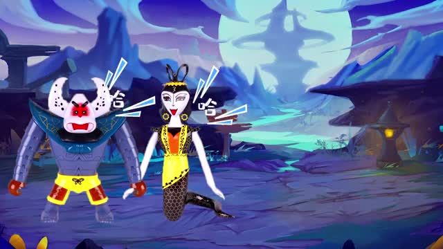 帮助葫芦娃大娃三娃四娃六娃,选择正确的颜色吧