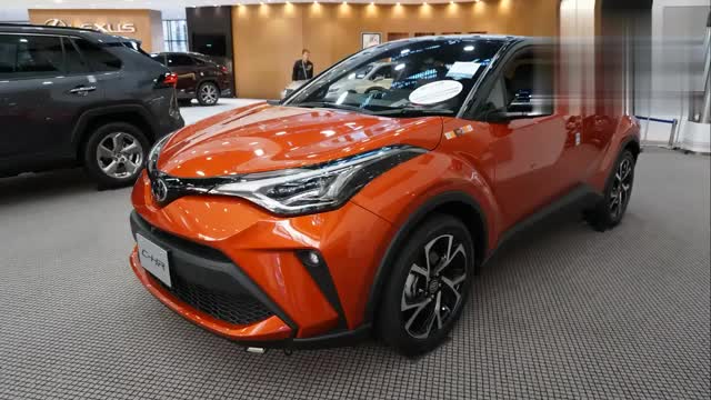 2020款丰田chr闪亮登场外观和内饰