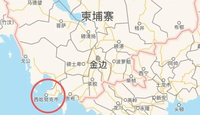 西港的地理位置优越,是柬埔寨唯一的免税港口城市,近几十年来由于中国