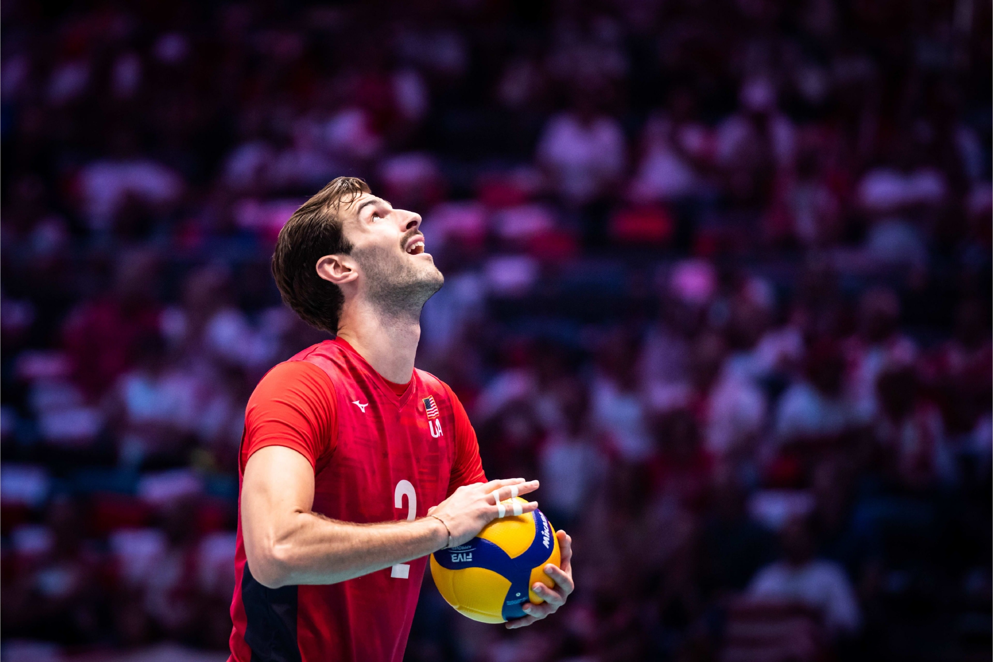 2022男排世锦赛1/8决赛美国3:2土耳其精彩图集!得分王拉古姆齐亚__财