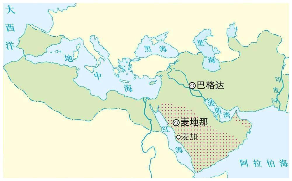 阿拉伯帝国曾打到中国边境,为何不再继续东进?