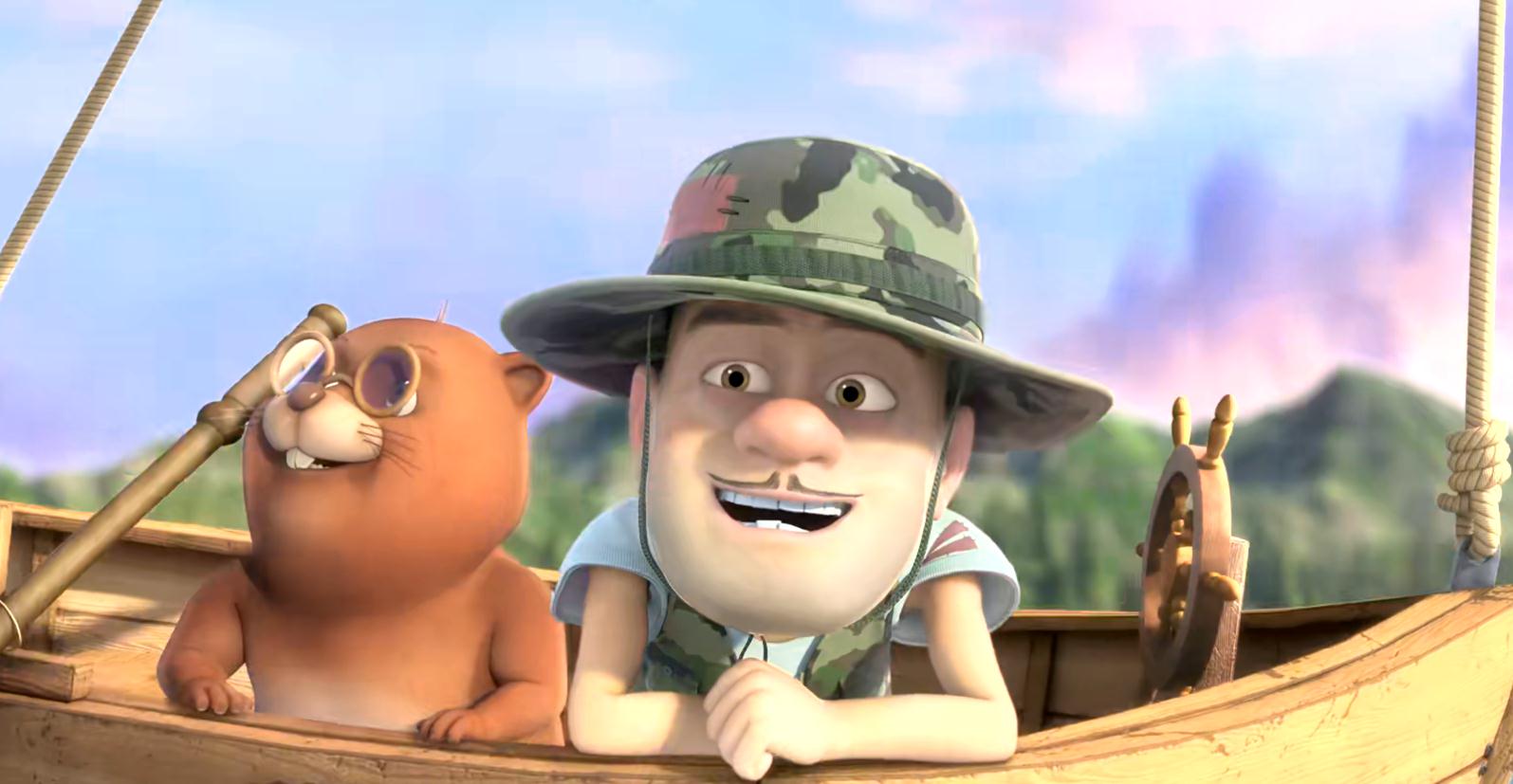 这是多么励志啊,光头强从一个自私贪财的穷光蛋变成了有点小钱的暖男.