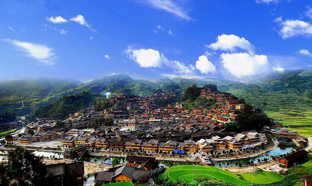 中国最独特的村寨苗族民族风情浓厚成为最新网红打卡圣地