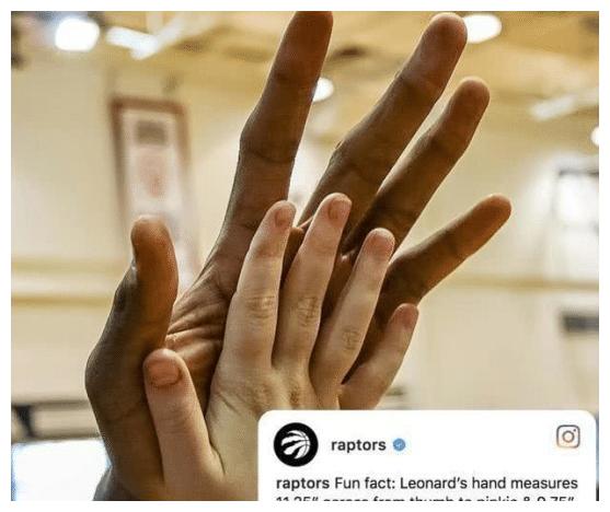 nba的特殊天赋,有人的一双大手把詹姆斯防的压抑,洛瑞变小孩