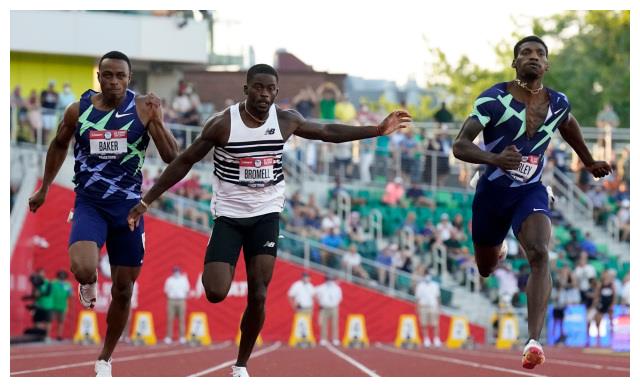 10秒03,百米名将贝克欧洲赛逆风放水夺冠 硬实力超越苏炳添