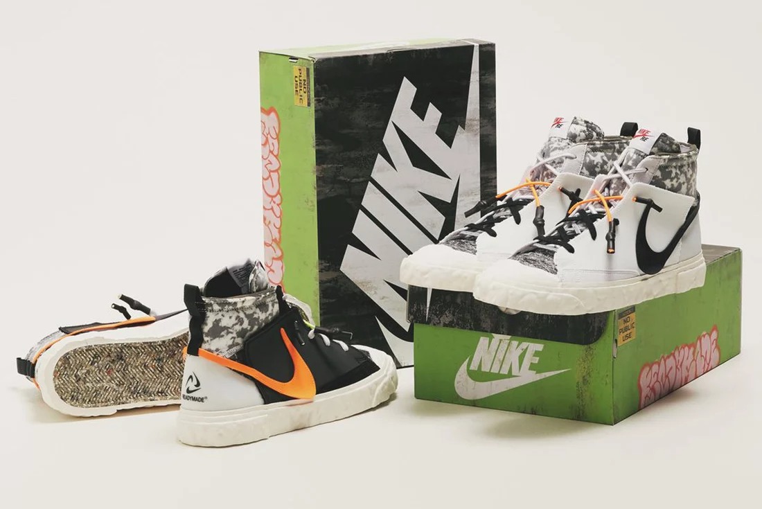 詹姆斯帅气上脚readymadexnike新联名国内发售信息公布