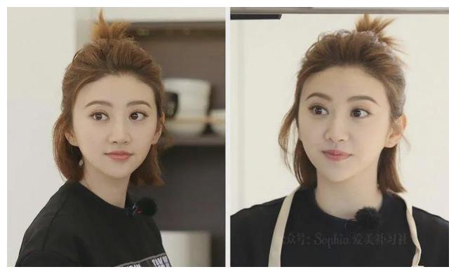 景甜脸咋肿得像个发面馒头?短宽脸都有这个问题