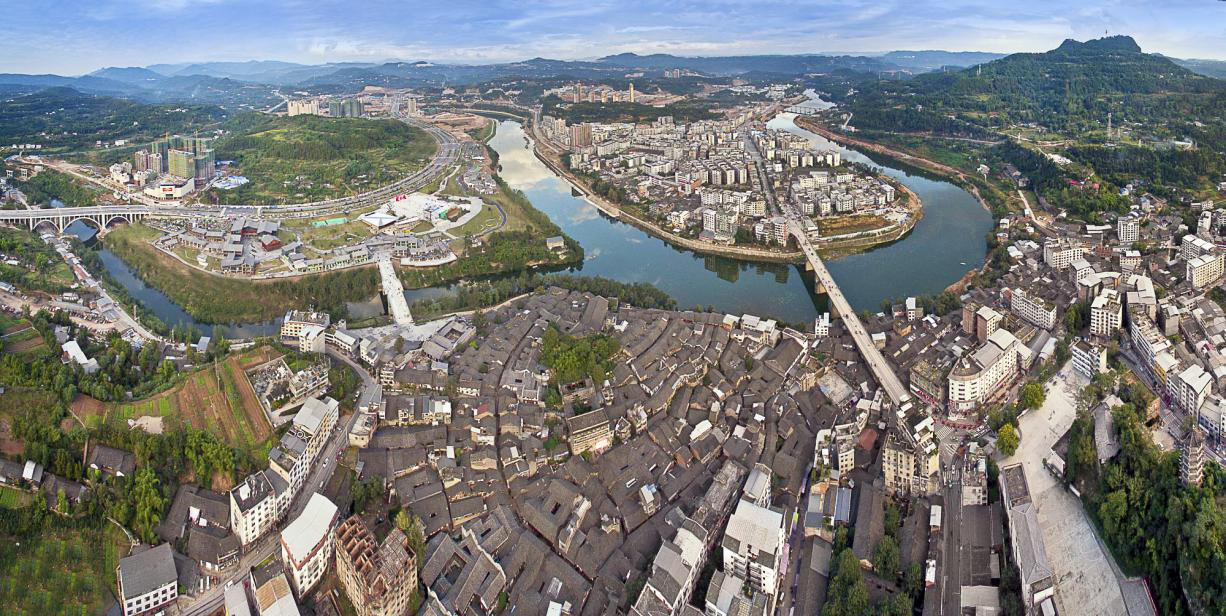 新城建设宏图展恩阳区七年城市建设发展纪实