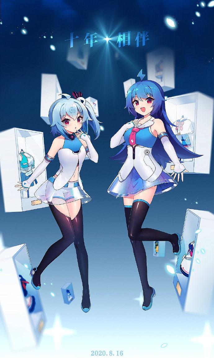 b站2233娘诞生十周年换上生日新装