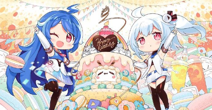 b站2233娘诞生十周年换上生日新装