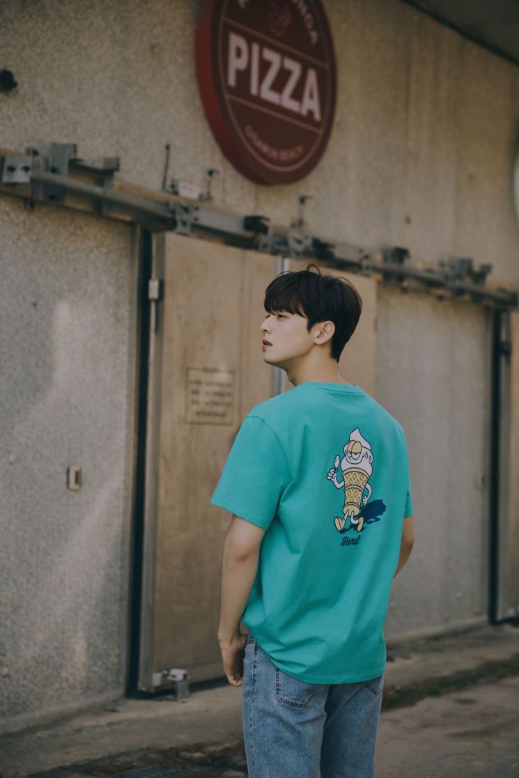 韩国艺人车银优金宝拉拍代言品牌最新宣传照