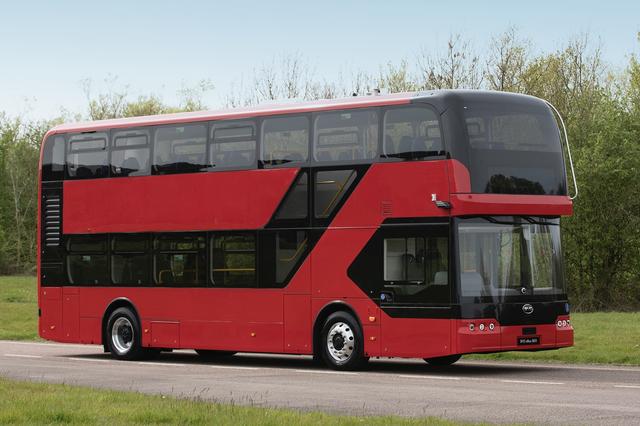 伦敦红色双层巴士迎来电动新伙伴，比亚迪BD11亮相-比亚迪电动大巴车多少钱一辆