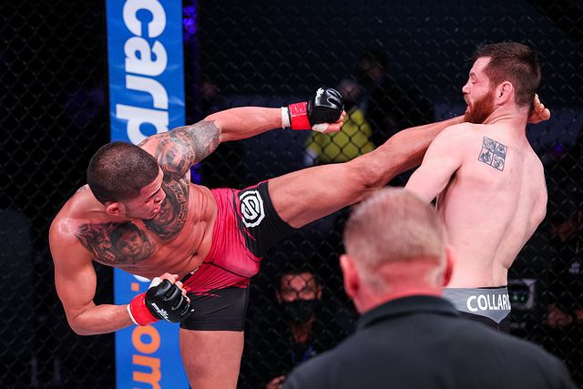 前ufc冠军佩蒂斯pfl首秀翻车险被终结点数告负