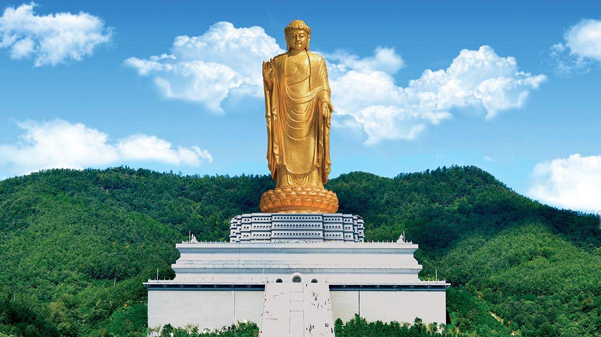 这就是中原大佛.