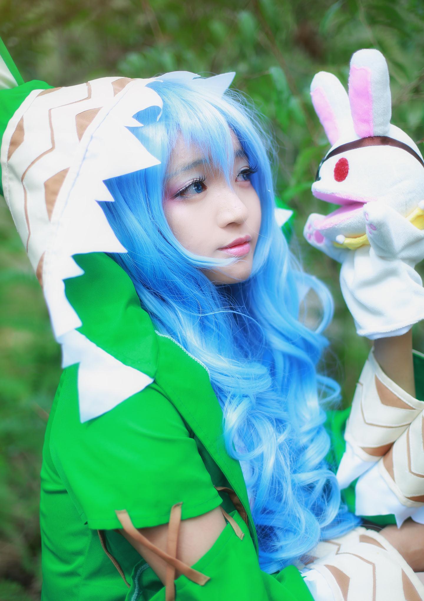 每日图鉴大赏约会大作战四糸奈cos精灵女孩儿萌萌哒