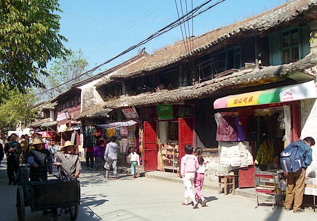 【大理古城,复兴路街景.
