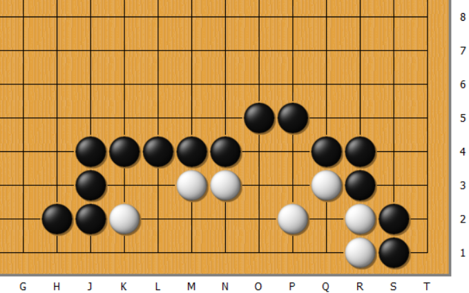 13黑先,这样的棋形,好像总是很容易打劫