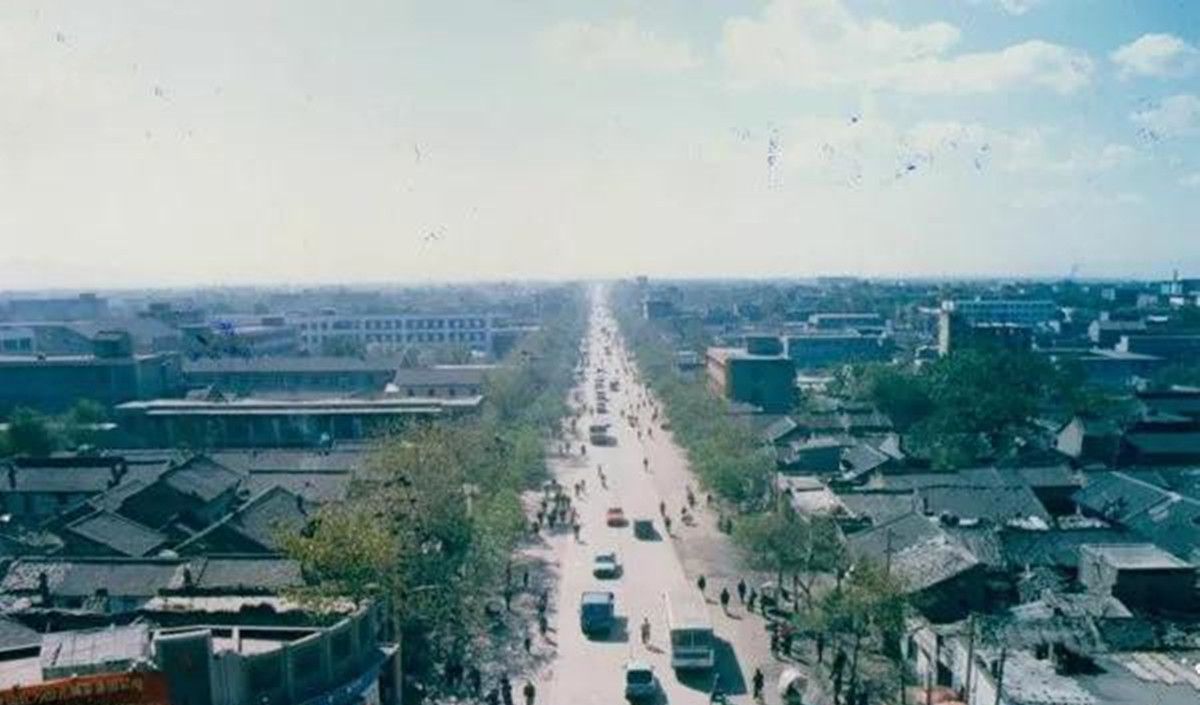 老照片:90年代的山西临汾,值得珍藏的平阳老街景