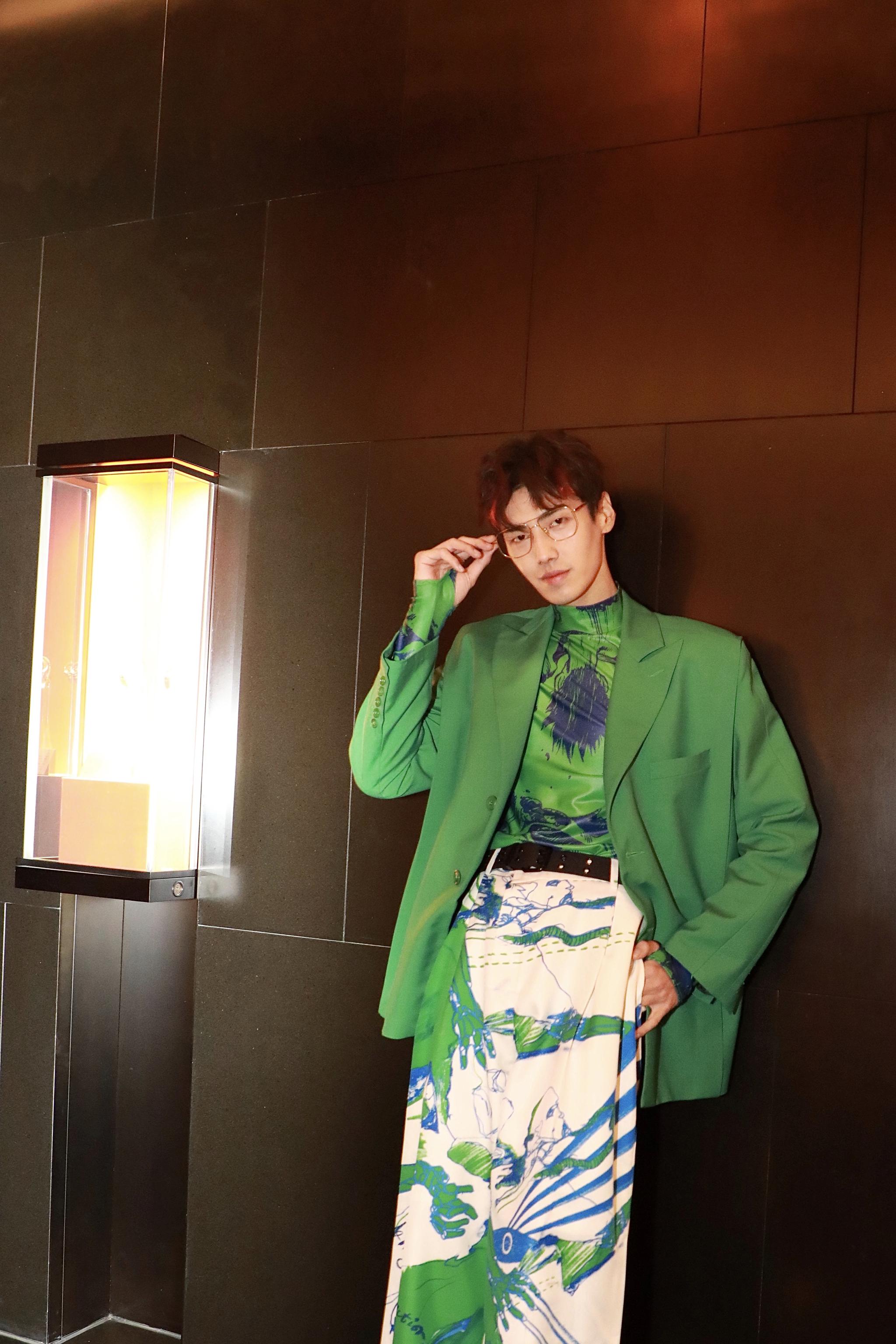 肖凯中出席庆典活动 倡导绿色主义