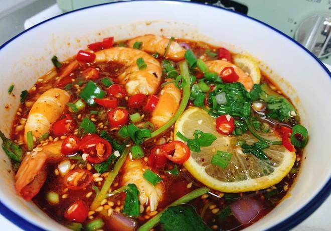 一,酸辣开胃低脂泰式柠檬虾