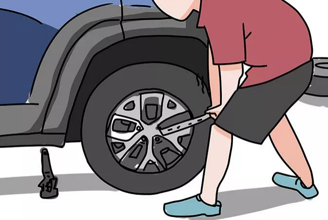 养车侠轮胎被扎破要不要补胎接着用