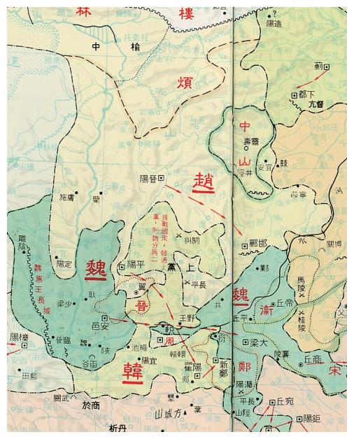 晋国六卿：与赵氏向来交好的<a href=