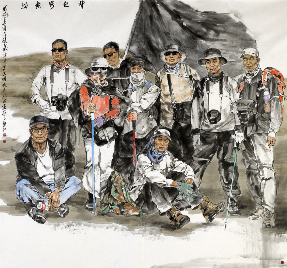 2021中国艺术大家名人榜画家王国斌