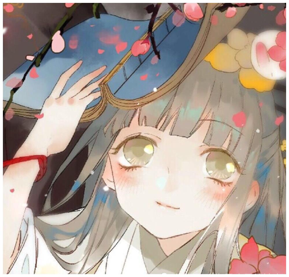 卡通可爱情侣头像初中生看到秒换上甜腻情侣必备