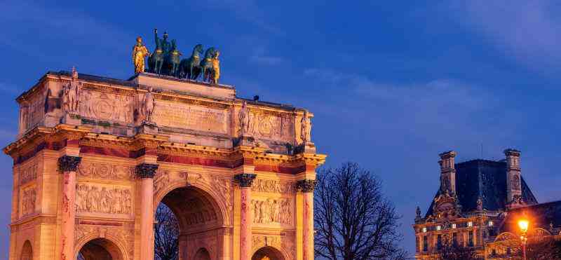 凯旋门现今世界上最大的一座圆拱门