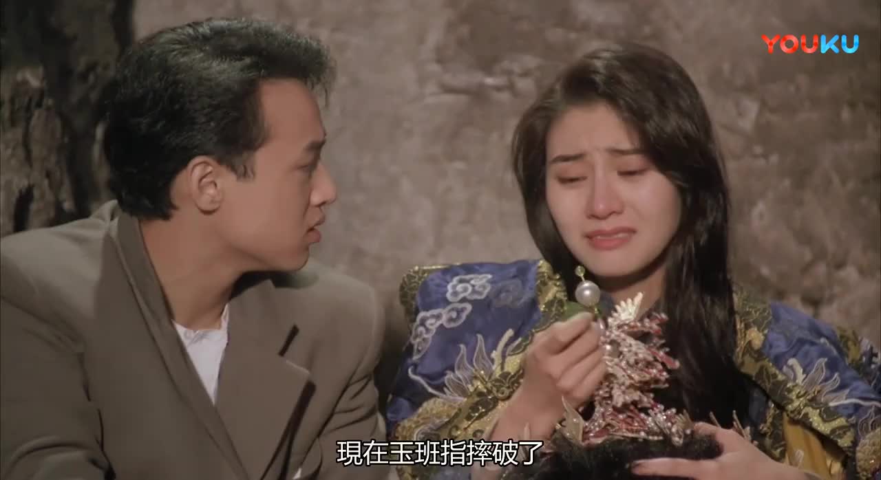 醉拳3最经典的一段莫过于李嘉欣落泪真是美得不可方物