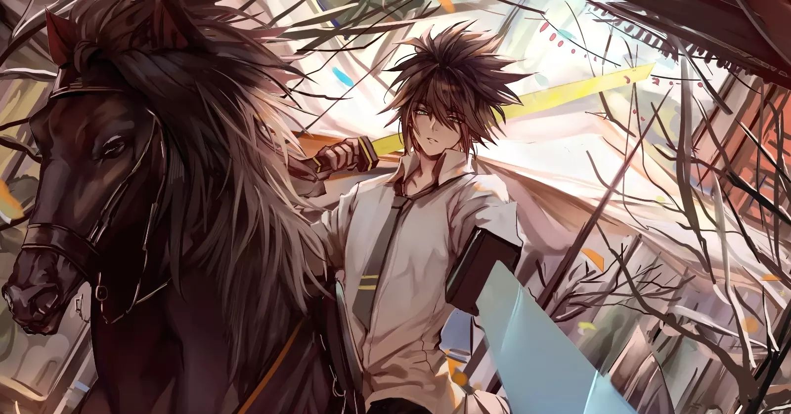 凹凸世界美图搬运:最后的骑士——安迷修