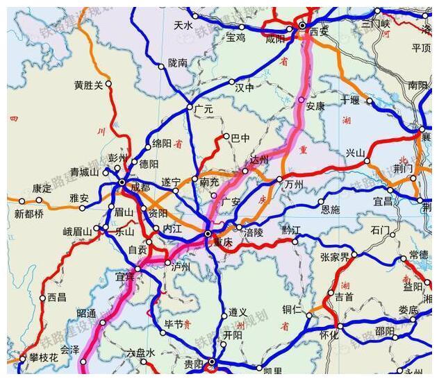 大省份之外,还将途径四川,贵州以及重庆这些西南地区的省份以及直辖市
