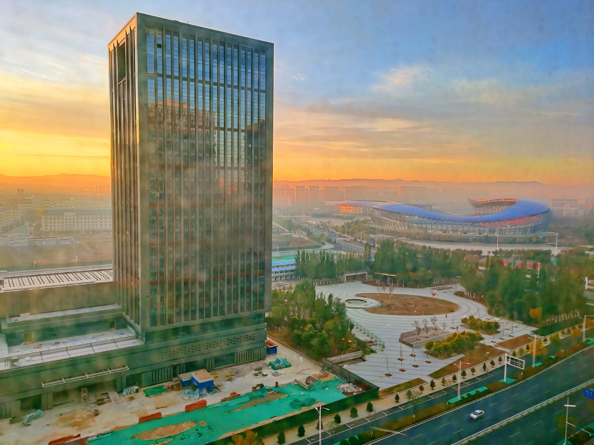 内蒙古赤峰市城市风光原创拍摄