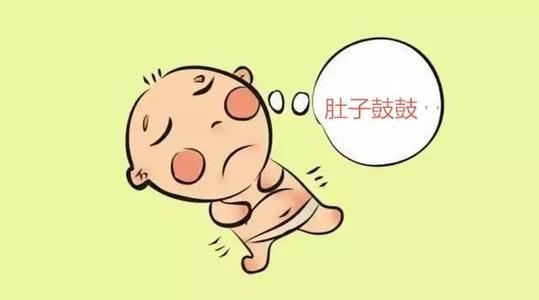 宝宝为什么肚子鼓鼓的?