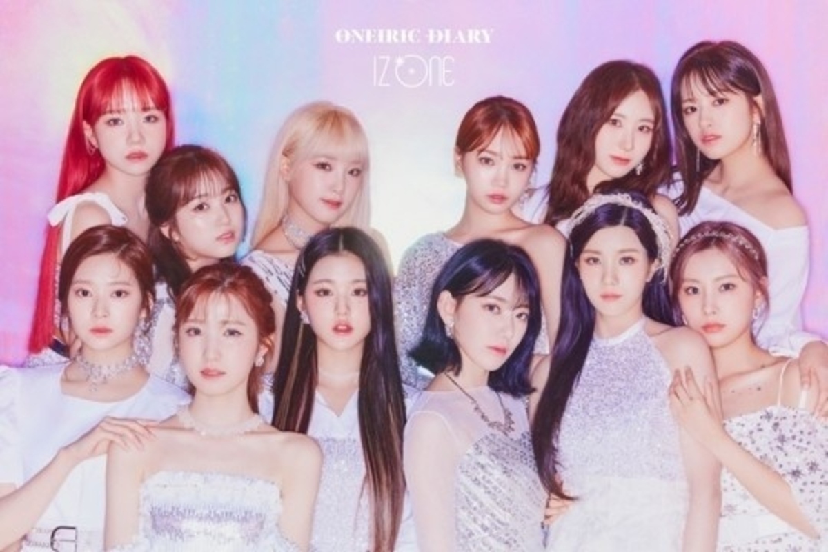 IZ*ONE 3rd迷你专辑《Oneiric Diary》追加公开官方照片优雅的礼服姿态