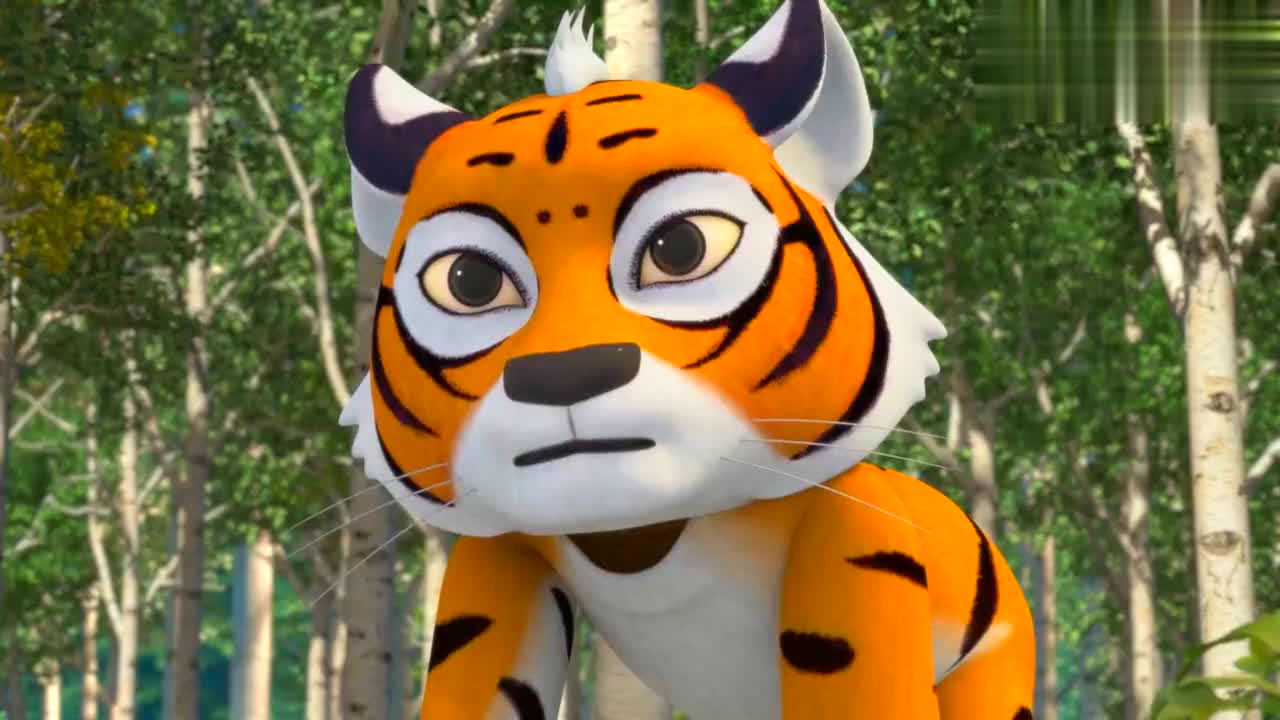 动画片中的老虎图片