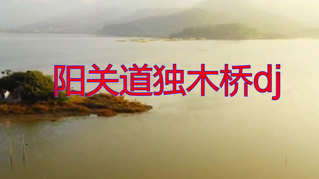 分享一首阳关道独木桥dj唱的好感动呢喃软语